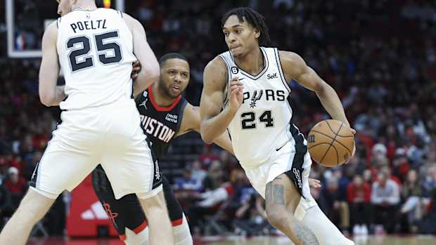Devin Vassell, San Antonio Spurs, Houston Rockets